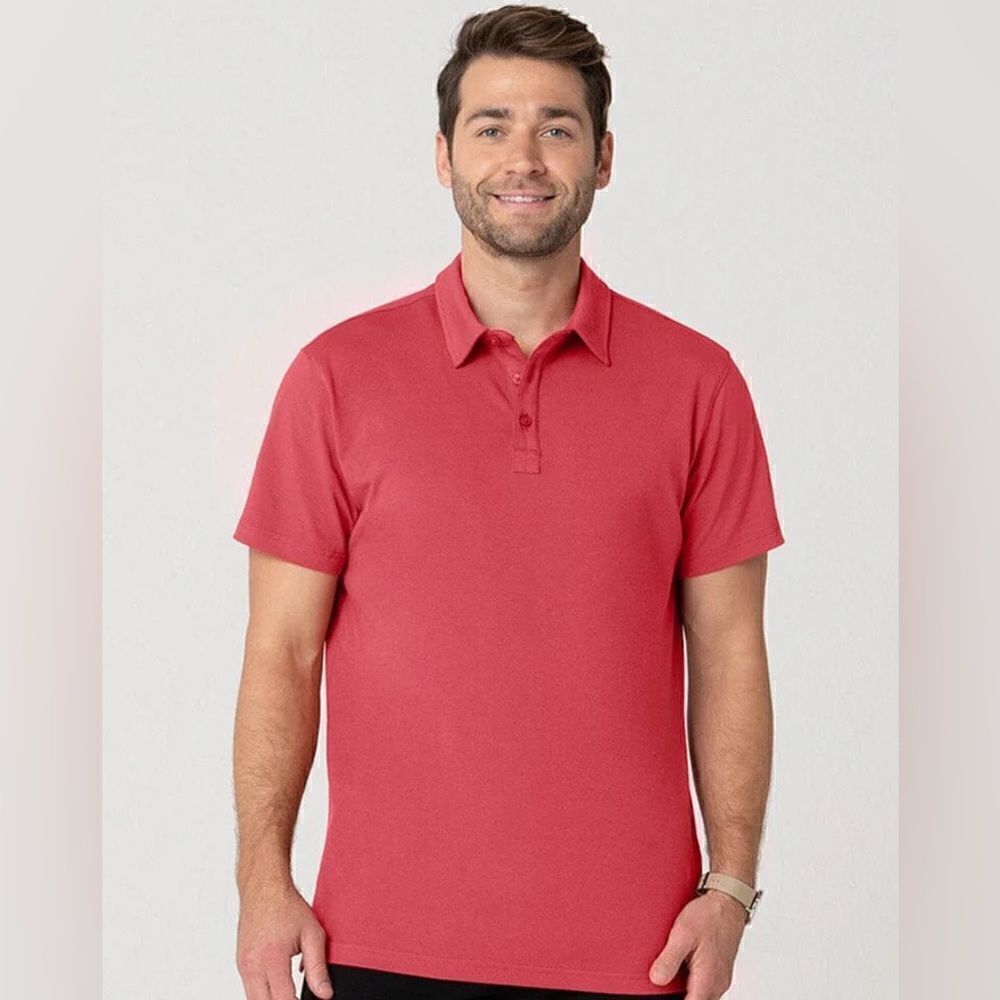 NEW Swet Tailor Mens Red All In Polo